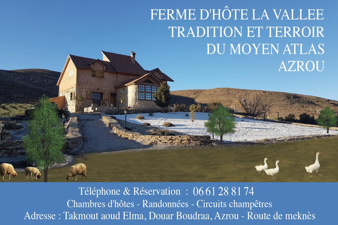 Ferme D'Hote La Vallee Azrou Buitenkant foto